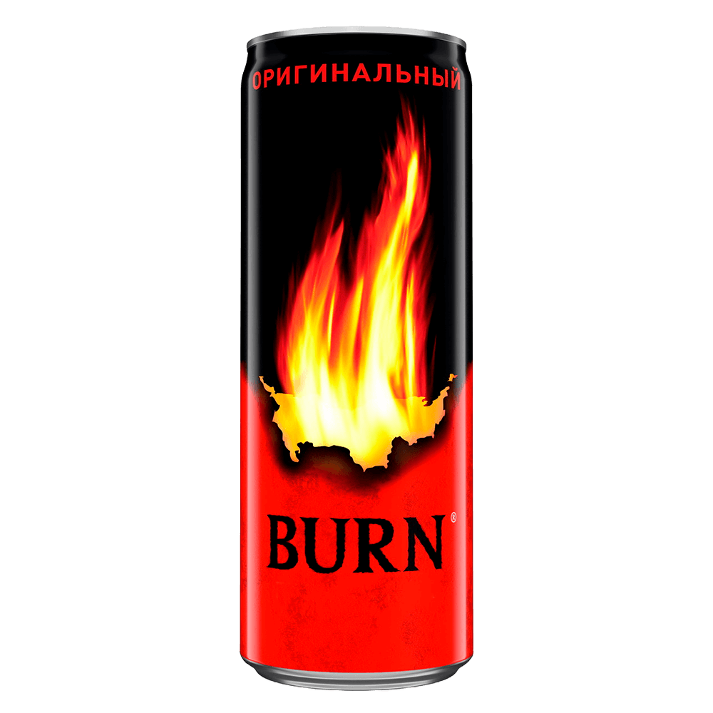 Энергетический напиток Burn (0.25л) – Burum